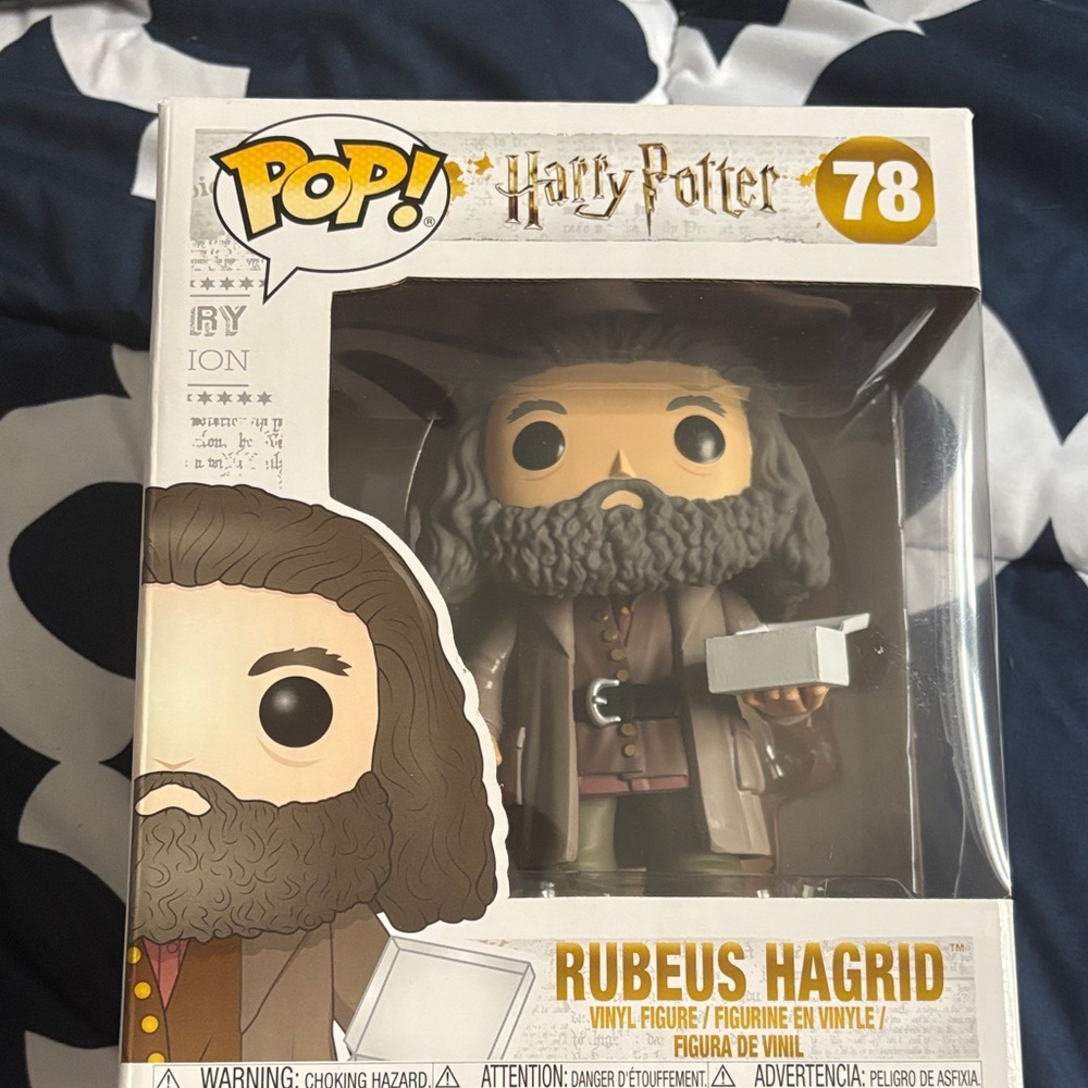 Funko Pop! Rubeus Hagrid Figure - Brown and Black